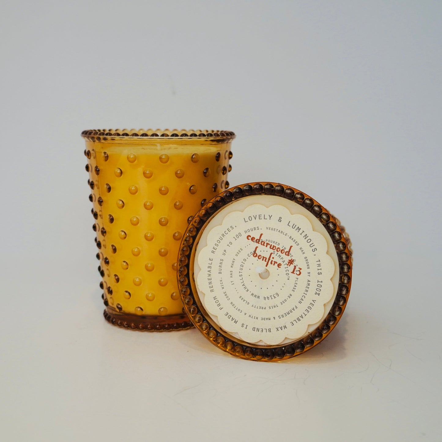 K. Hall Studio - Cedarwood Bonfire Candle