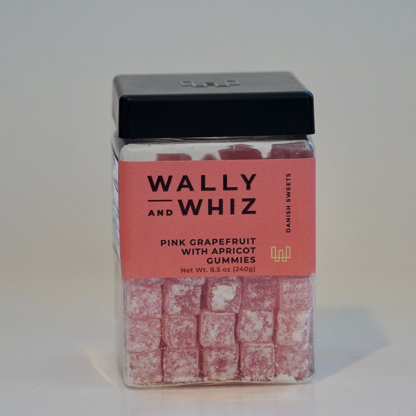 Wally and Whiz pink grapefruit and apricot gummies
