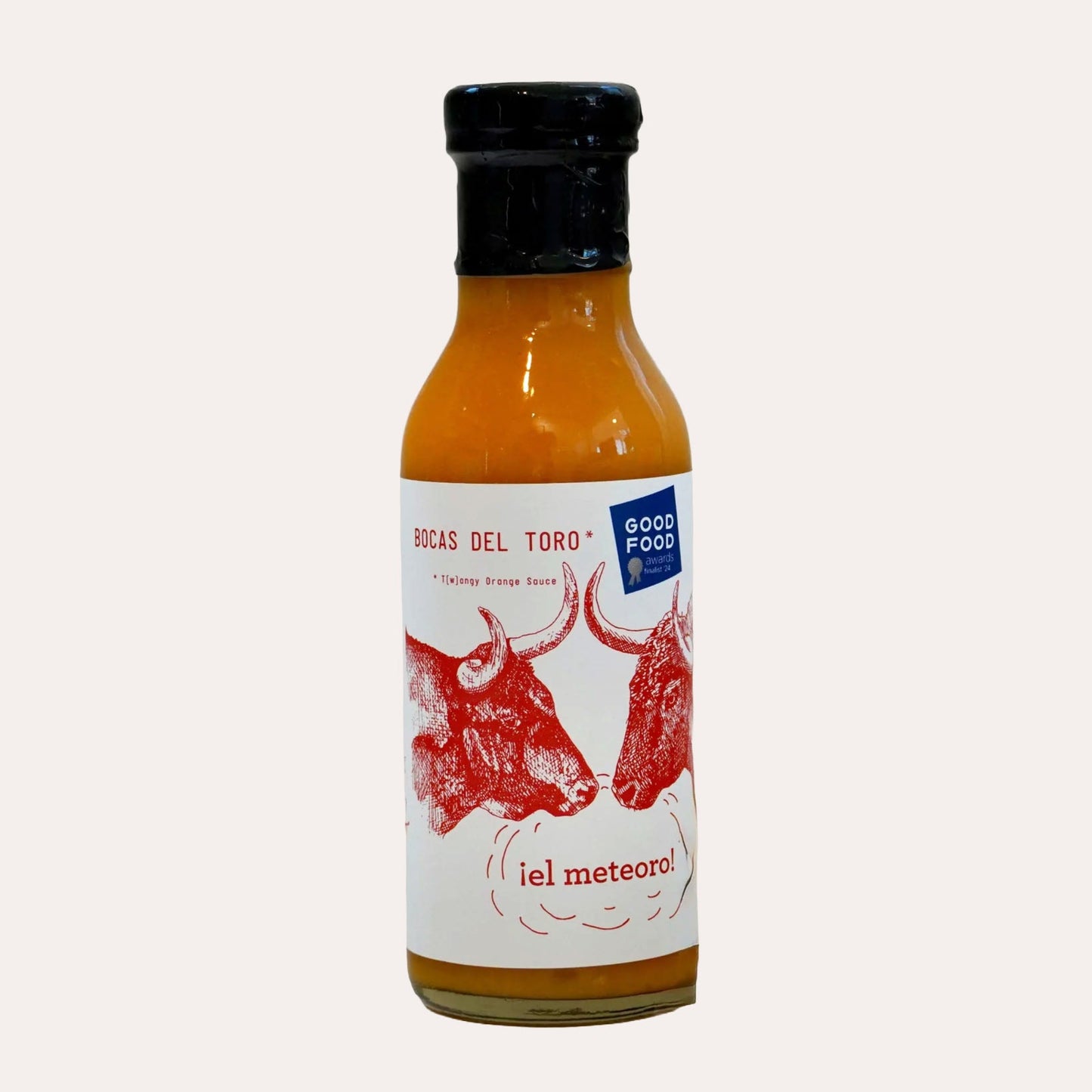 Bottle of Bocas del Toro salsa with a white label featuring red illustrations and text.
Cork Market & The Candy Castle
Stowe, VT