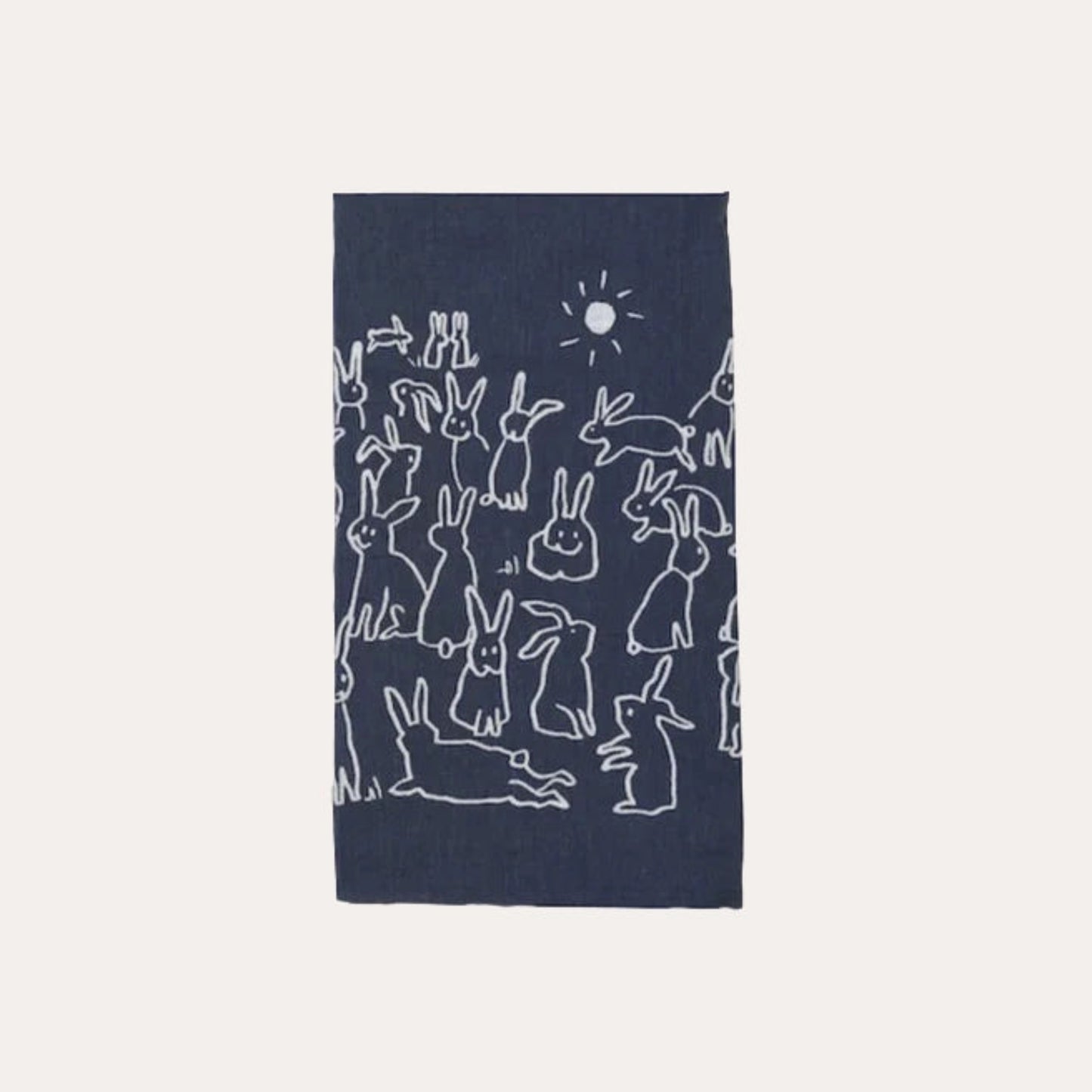 handmade silkscreen tea towel in navy with bunnies on it
made in vermont
shop local
ships nationwide across the USA