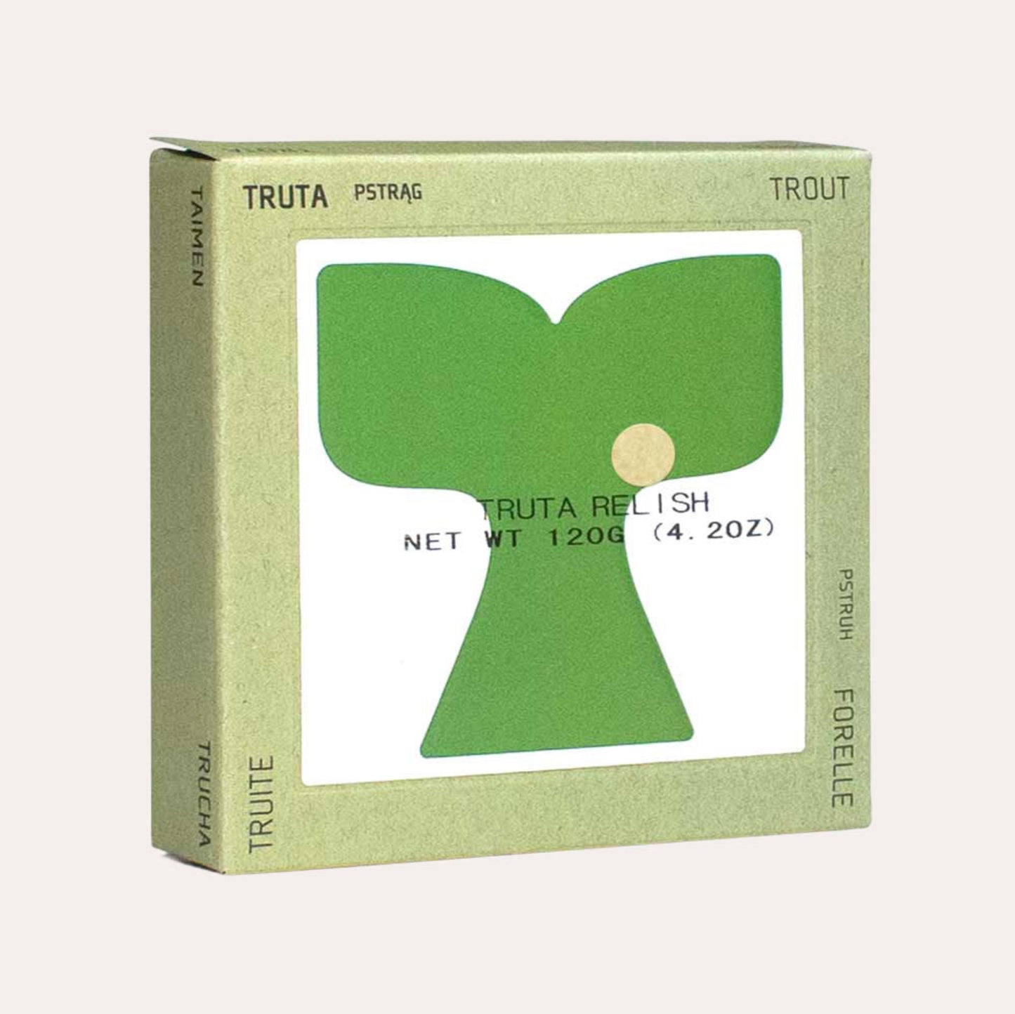 Green box with a green leaf design and text on a white background
Best tinned fish
Cork Market in Stowe, VT