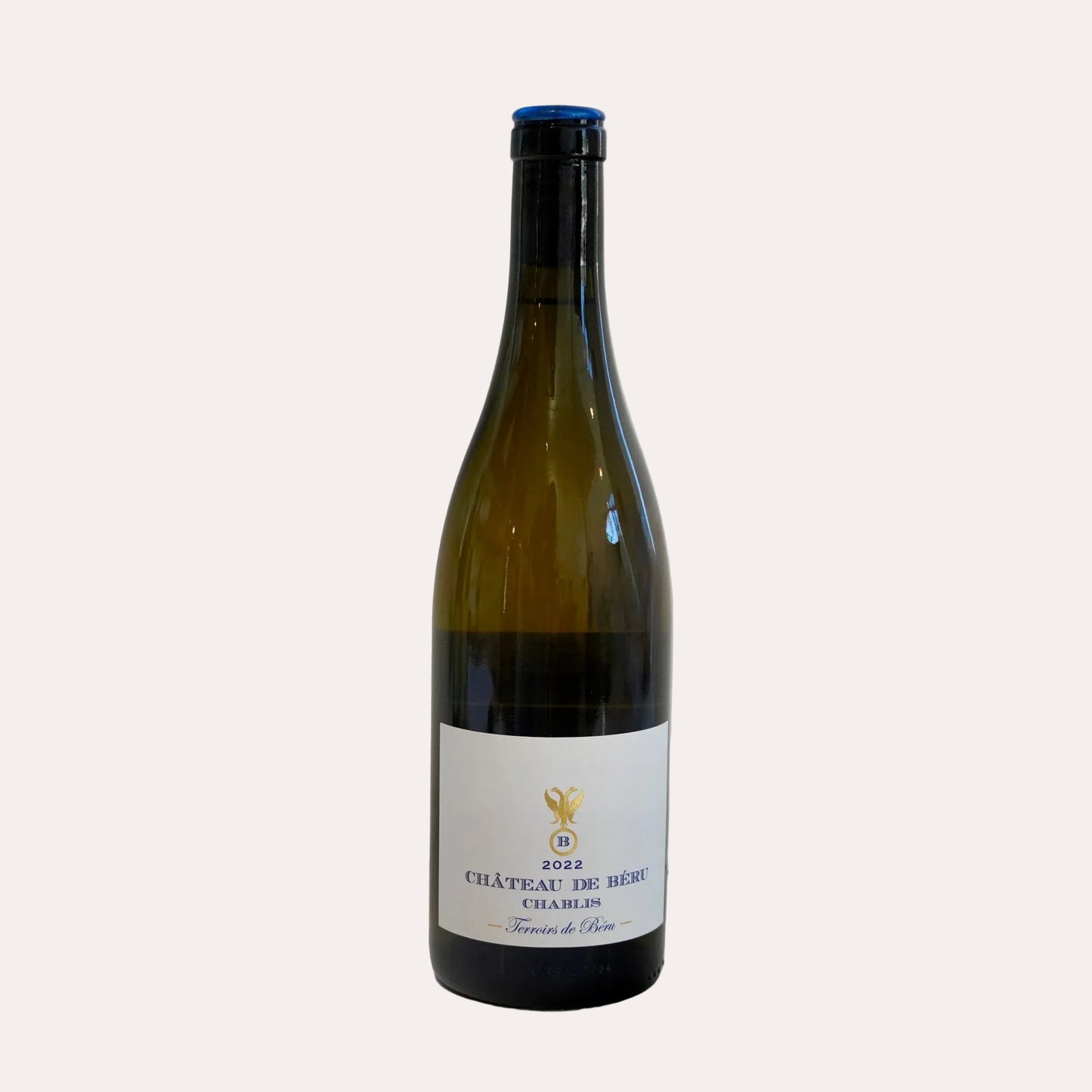 Bottle of natural wine from Chablis, France. Available at Cork Market and the Candy Castle in Stowe, Vermont.