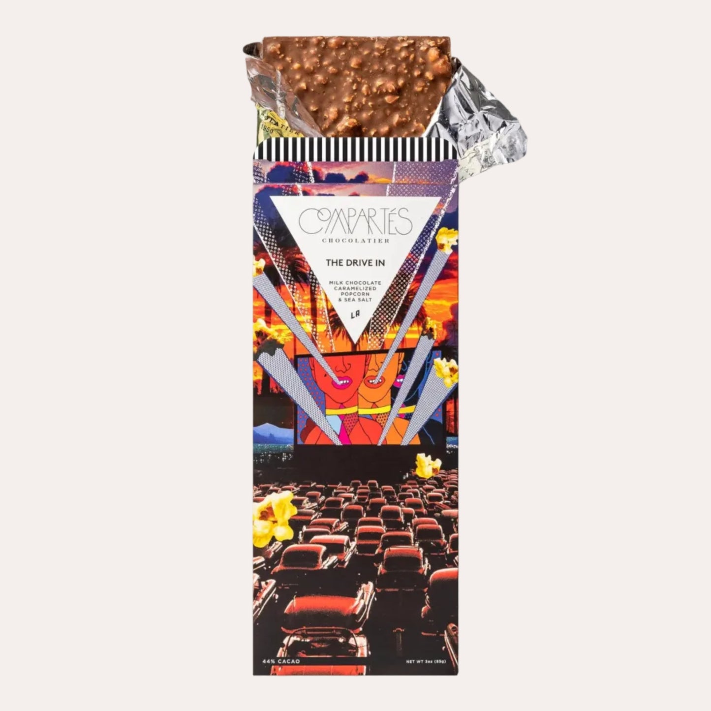 Caramel corn packaging with colorful design on a white background
Stowe Vermont
Vermont Market
Market ships across the US