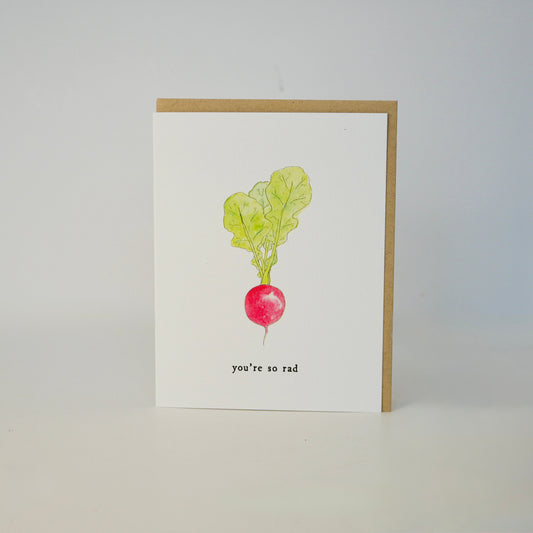 Finch & Flourish - You're So Rad Card