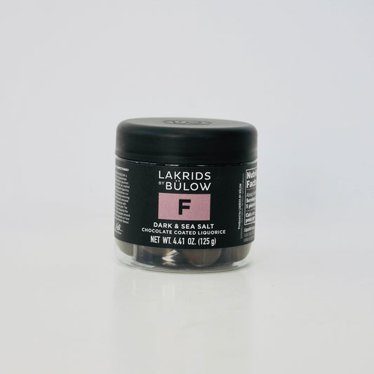 Lakrids by Bülow - F: Dark Sea Salt Chocolate Coated Licorice