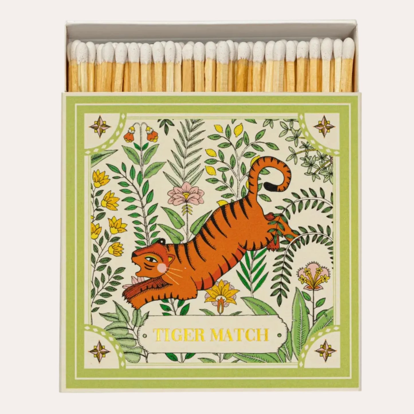 Matchbox with a tiger design on a white background
Cork Market in Stowe, VT
Ships nationwide