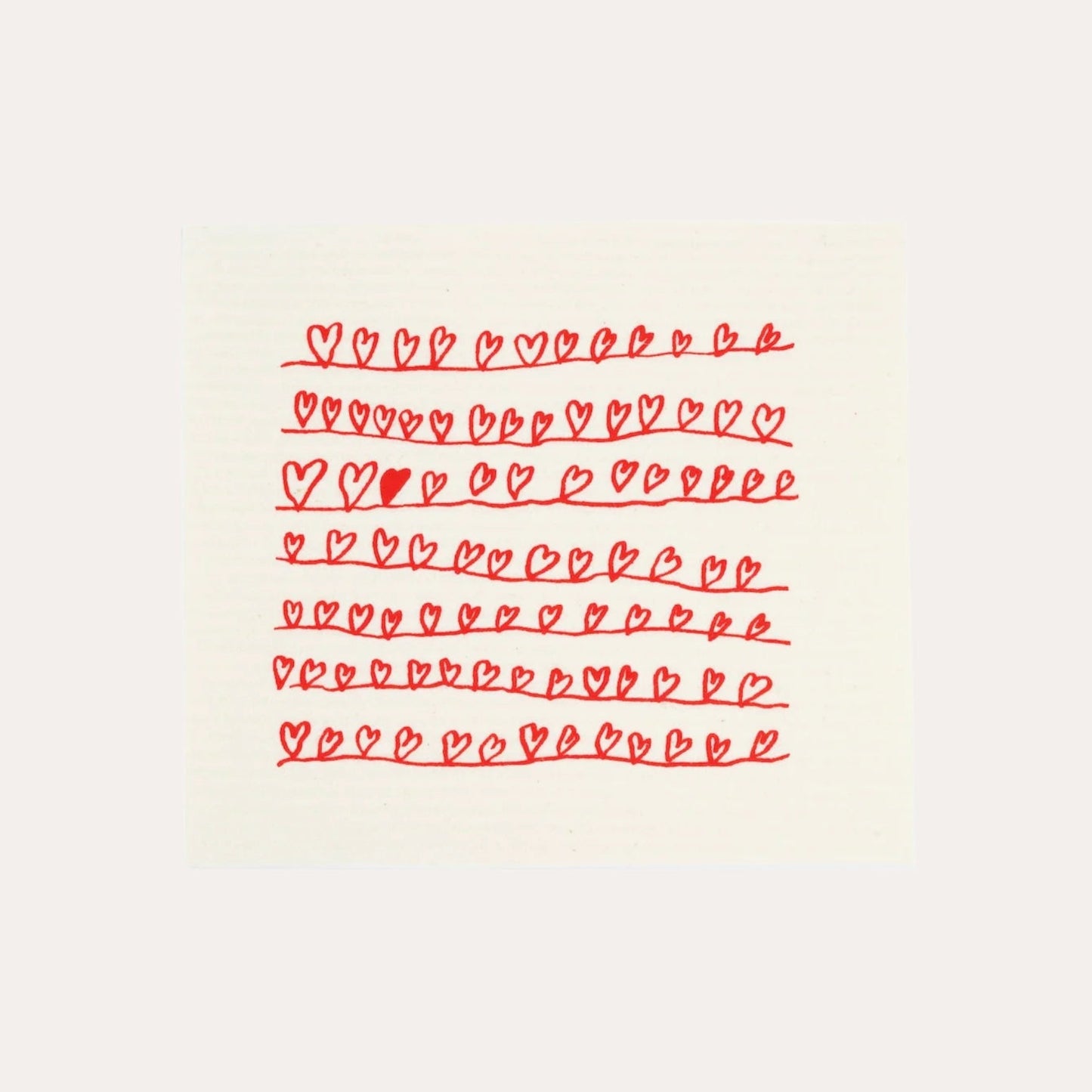 Red cursive text on a gradient background
