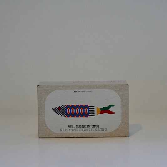 box of sardines in tomato sauce