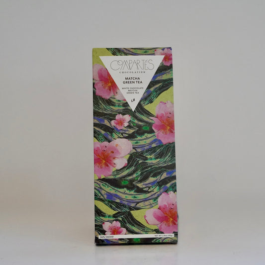 Chocolate box with floral design on a white background