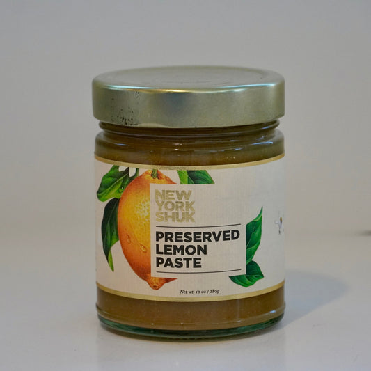 Jar of New York Shuk preserved lemon paste