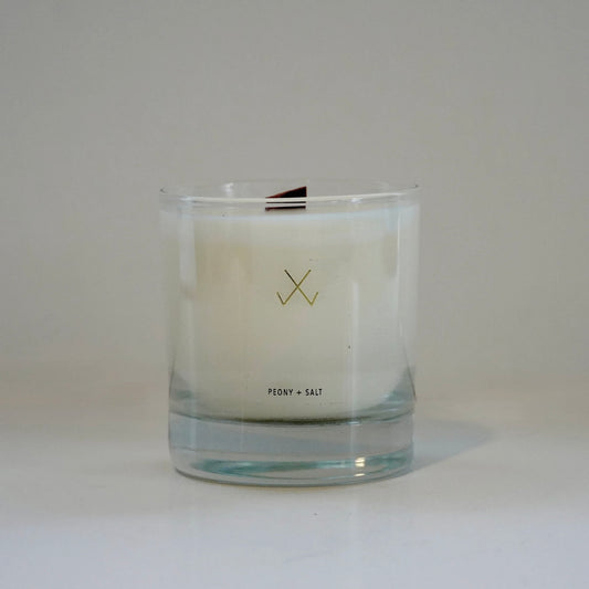Simply Curated - Peony + Salt Candle