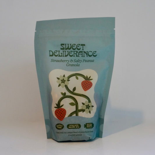 Package of 'Sweet Delight' snack on a white background