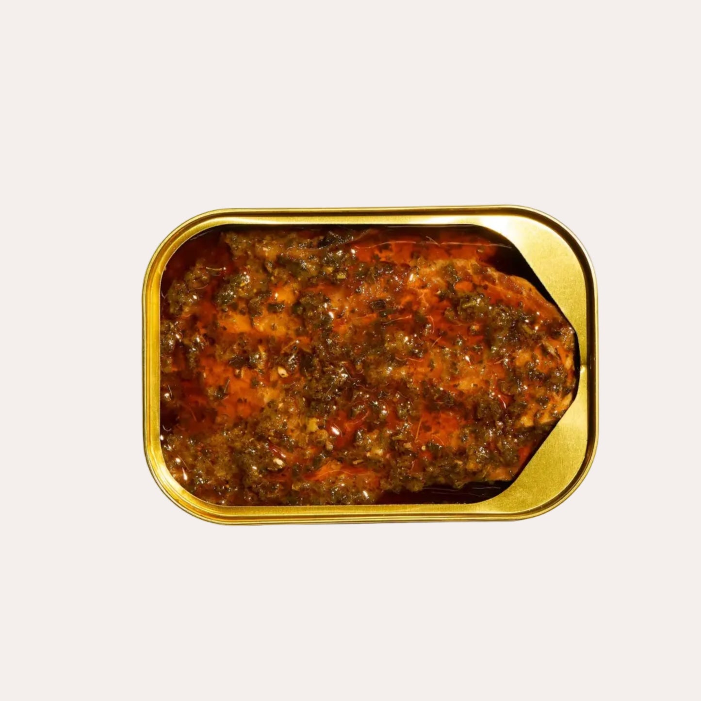 Gold tin containing a smoked trout with red chimichurri on a white background
Cork Market in Stowe Vermont
Best grocery store
ships nationwide