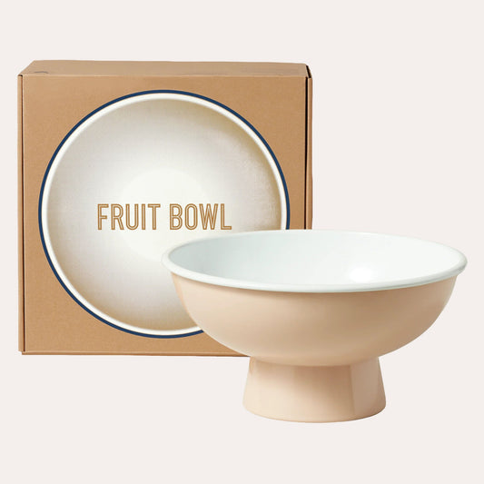 Falcon Enamelware - Fruit Bowl in Marie Rose